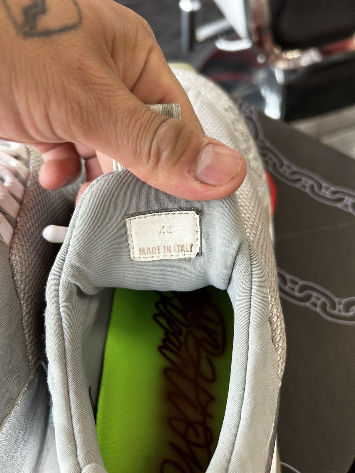 Versace Versace chain reaction silver Size US 11 / EU 44 - 6 Thumbnail