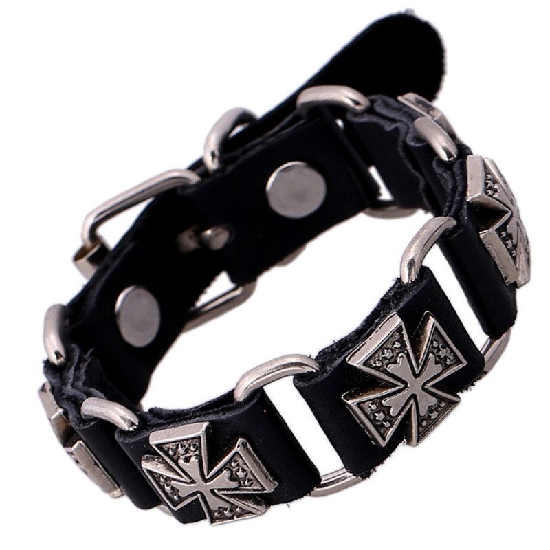 Other Cowhide Alloy Cross Bracelet Size ONE SIZE - 5 Thumbnail