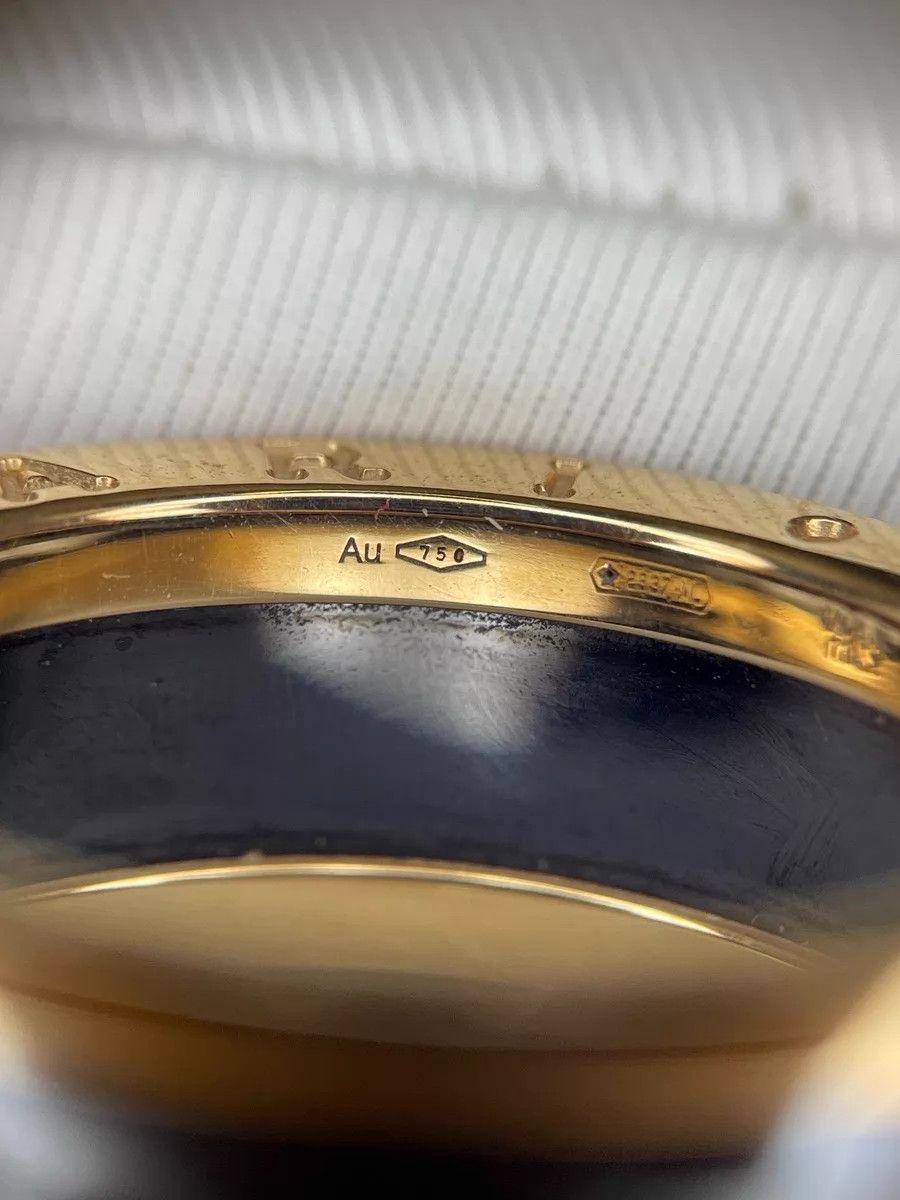 Bvlgari BVLGARI '22 RG BC Narrow Spring Ring 62 & box/papers Size ONE SIZE - 6 Thumbnail