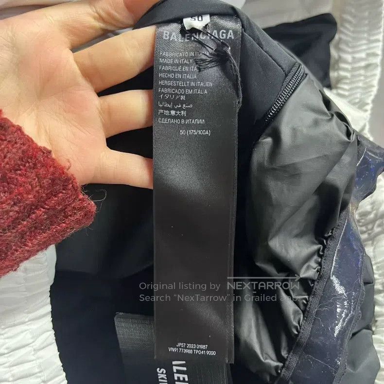 Balenciaga Balenciaga White Solid Zipper Hooded Long Sleeve Size US M / EU 48-50 / 2 - 3 Thumbnail