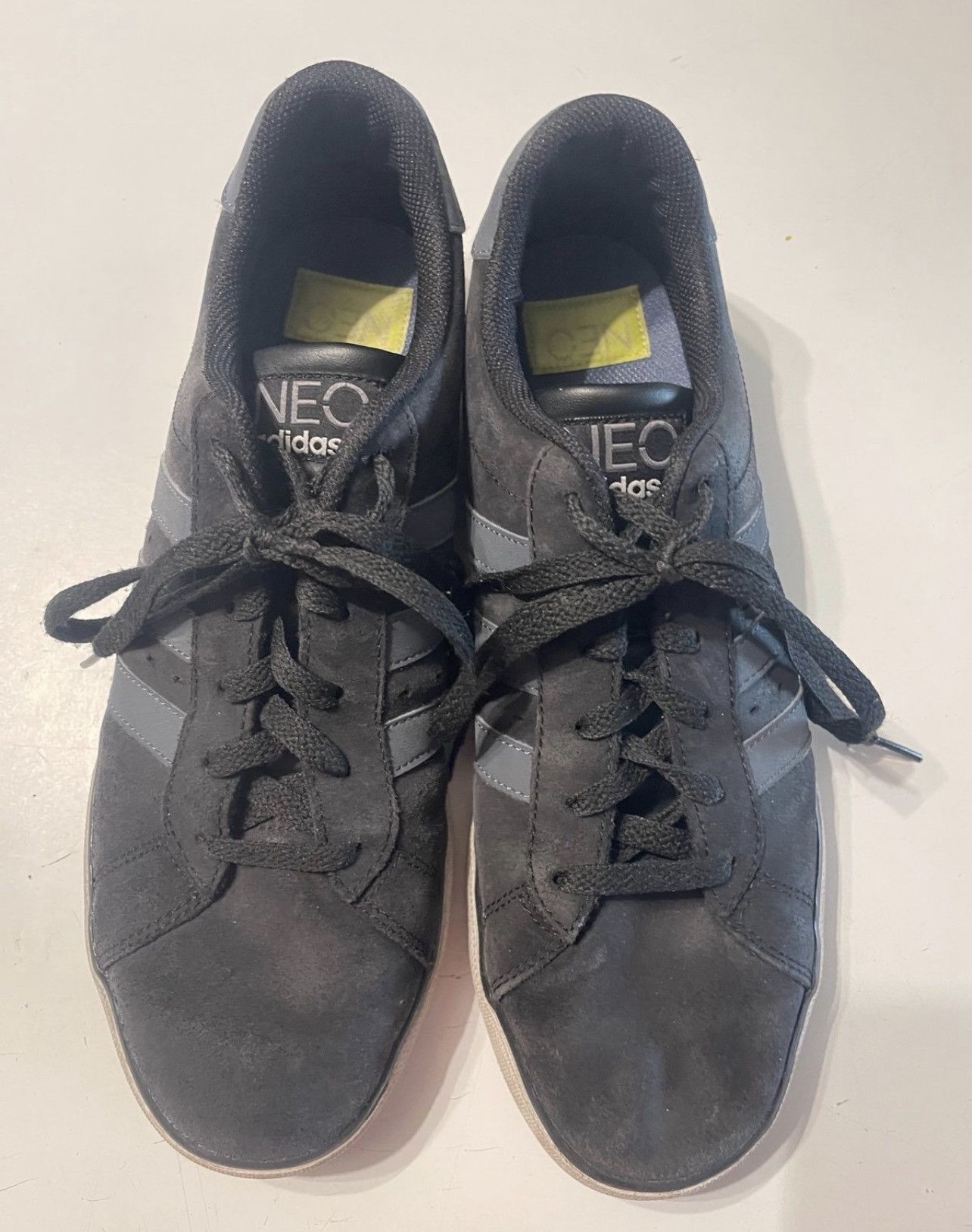 Adidas Adidas Neo SE Men’s 10 Vulc Black Low Top Sneakers Shoes Size US 10 / EU 43 - 5 Thumbnail