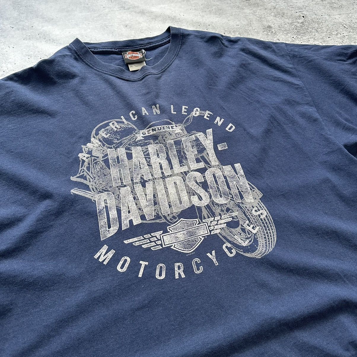 Harley Davidson Harley Davidson France T-shirt Blue Men’s Size 2XL Size US XXL / EU 58 / 5 - 6 Thumbnail