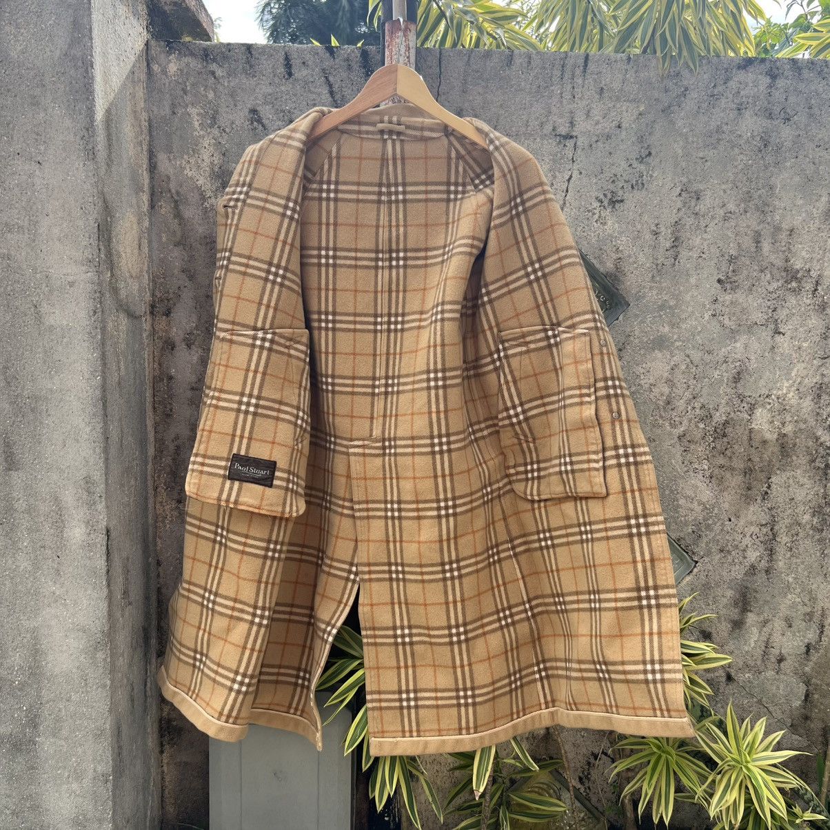 Paul Stuart “PAUL STUART” TRENCH COAT WOOL JACKET Size M / US 6-8 / IT 42-44 - 14 Thumbnail