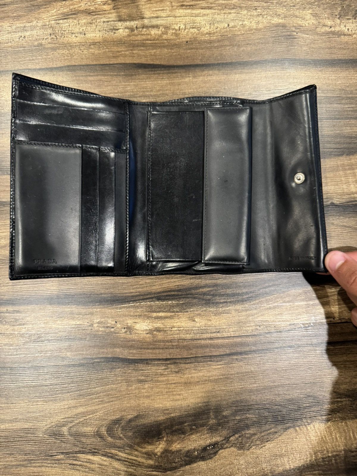 Prada VINTAGE Prada Wallet Size ONE SIZE - 3 Thumbnail