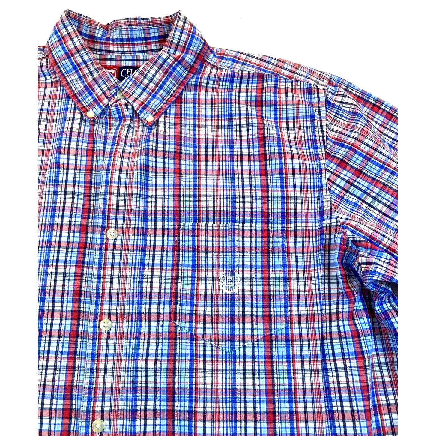 Chaps CHAPS Classic Nantucket Plaid Seersucker Shirt XL Size US XL / EU 56 / 4 - 3 Thumbnail