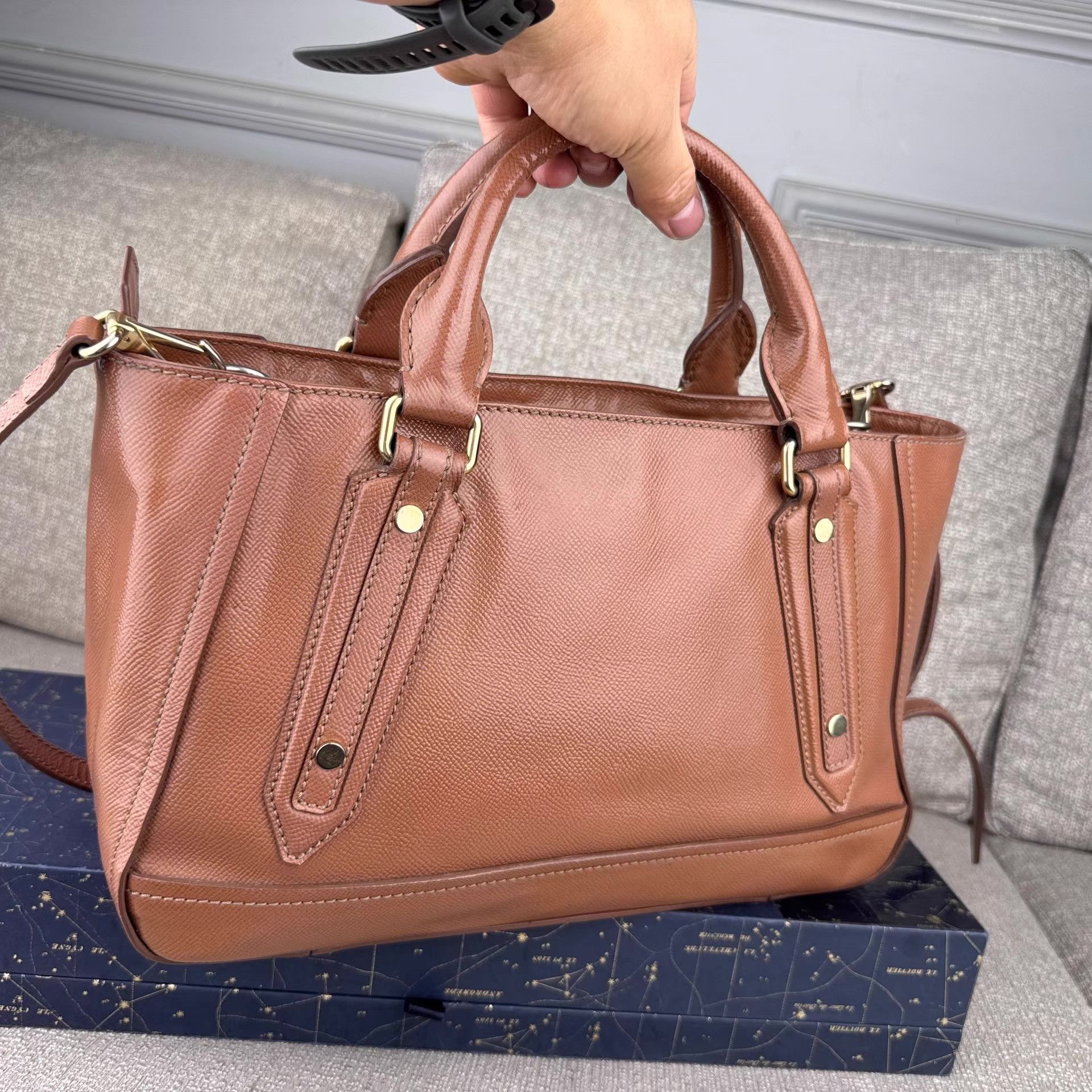 Burberry Burberry women's genuine leather handbag with Ｑ27 Size ONE SIZE - 8 Thumbnail