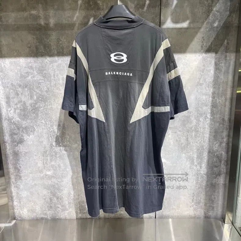 Balenciaga Balenciaga Double ring king logo short sleeve Size US M / EU 48-50 / 2 - 2 Thumbnail