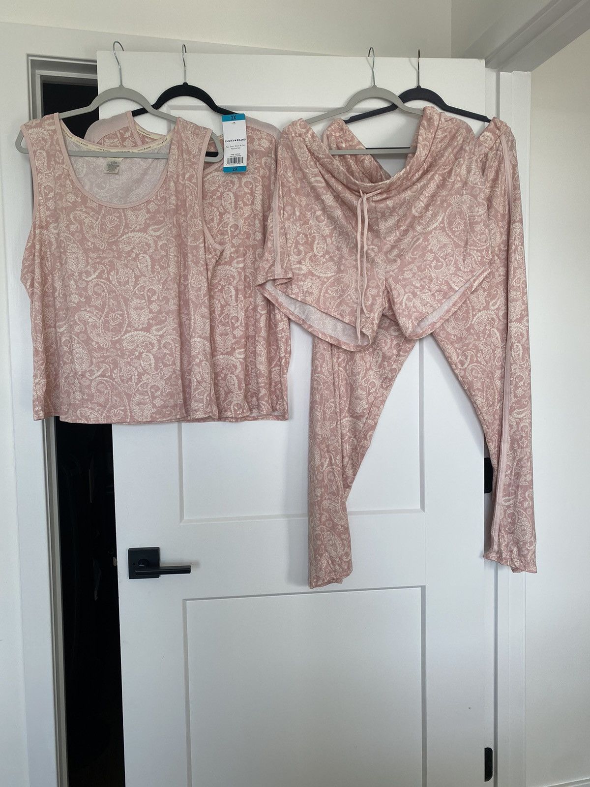 Lucky Brand Lucky Brand Woman Ladies 4 Piece Pajama Set Sleep Wear Size XXL / US 16-18 / IT 52-54 - 5 Thumbnail
