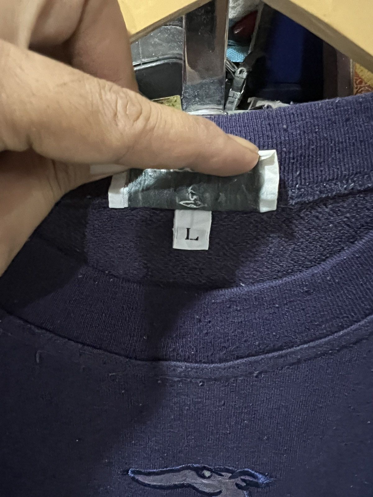 Trussardi 🔥Vintage Trussardi Big Logo Crewneck Sweatshirt Size US M / EU 48-50 / 2 - 12 Thumbnail