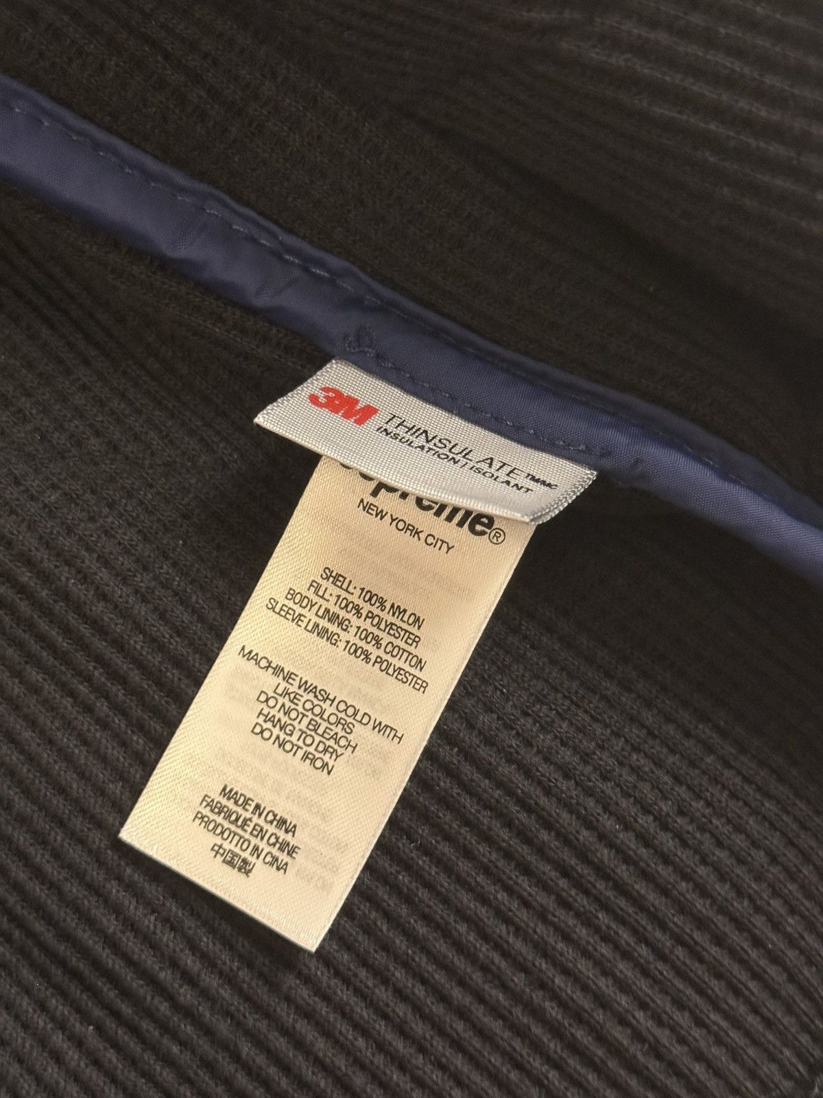 Supreme FW21 Supreme Quit Your Job Quilted Work Jacket Size US M / EU 48-50 / 2 - 6 Thumbnail