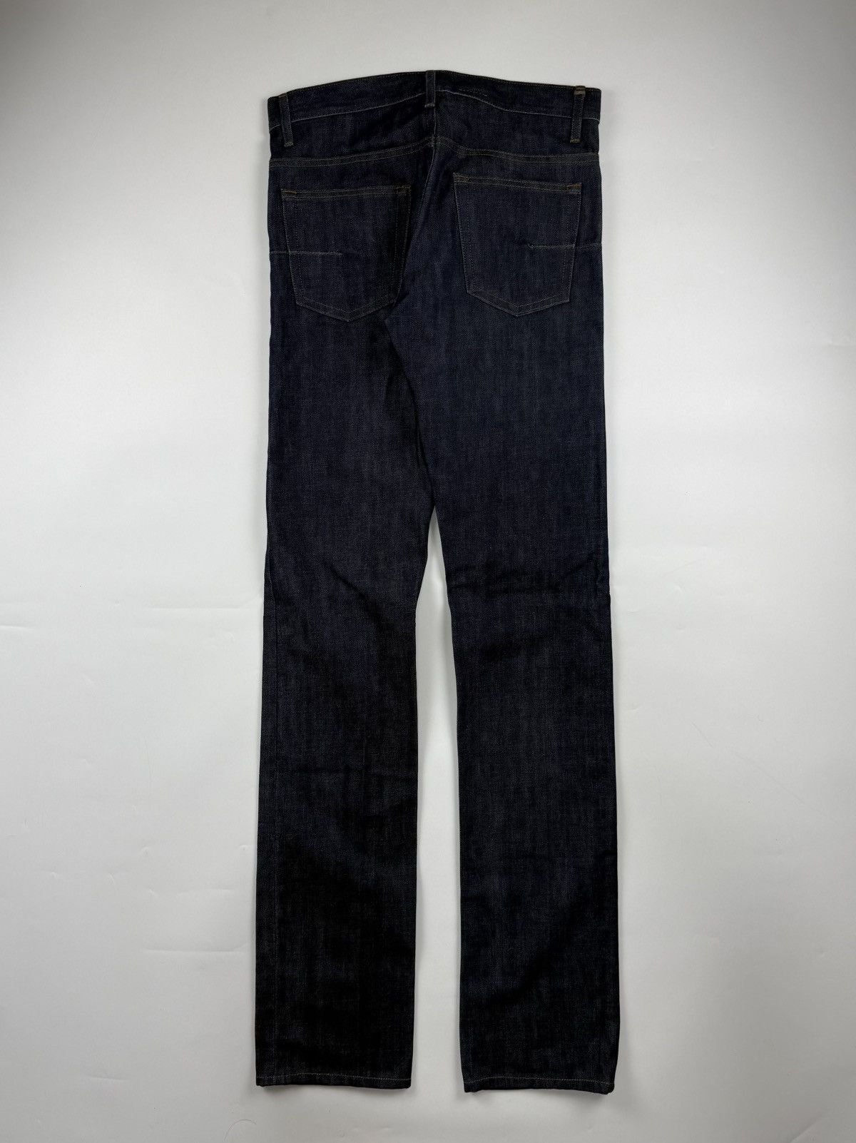 Dior Dior x Hedi Slimane Long Raw Denim Size US 28 / EU 44 - 2 Thumbnail