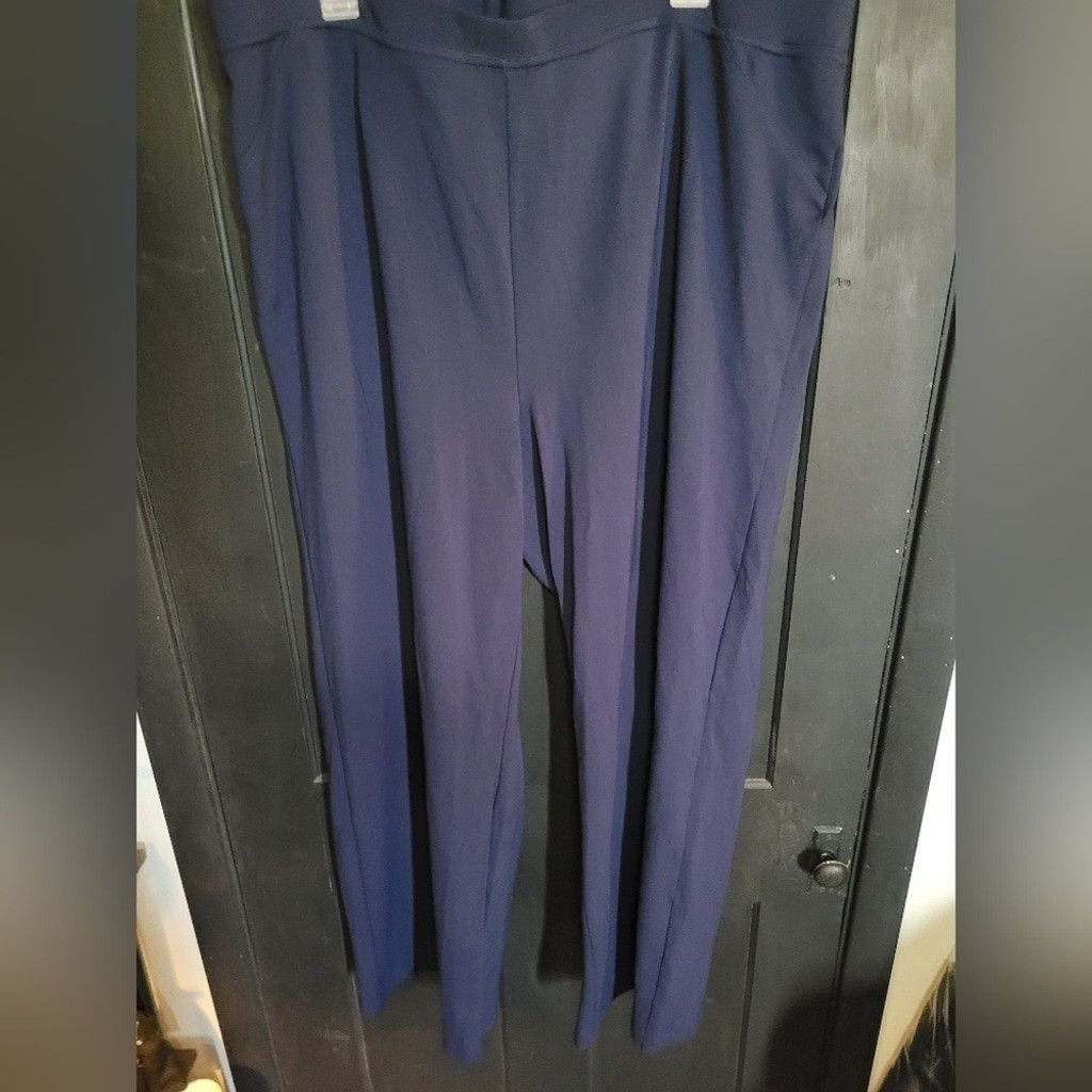 Other Roamans, dark blue pants,EUC, Size 28 women's plus size Size 28" / US 6 / IT 42 - 1 Thumbnail