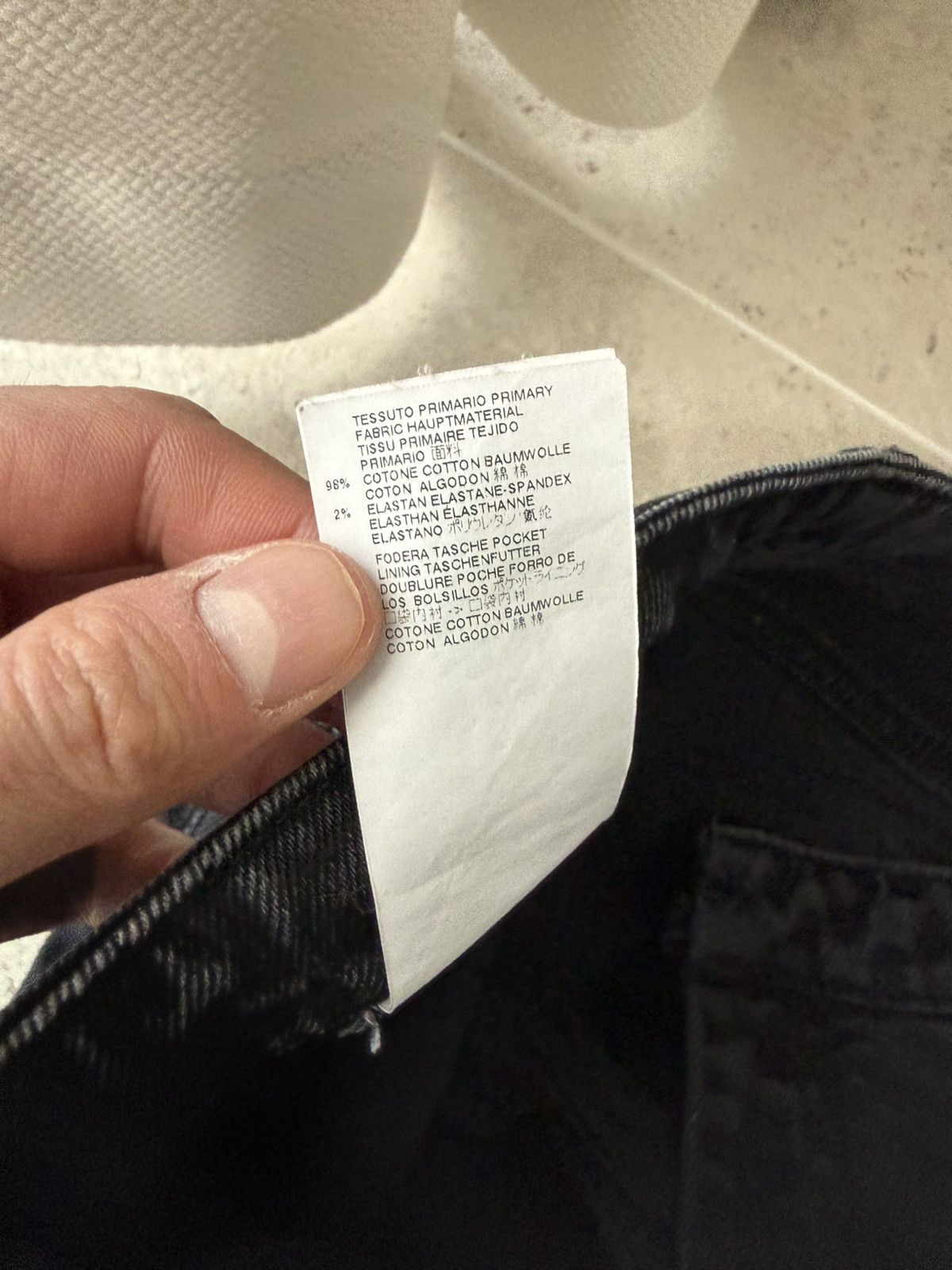 Maison Margiela Maison Margiela Denim Pants Wash Black Size US 30 / EU 46 - 5 Thumbnail