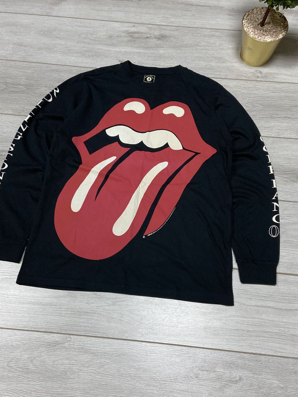 The Rolling Stones Vintage The Rolling Stones 2005 long sleeve black Size US M / EU 48-50 / 2 - 5 Thumbnail