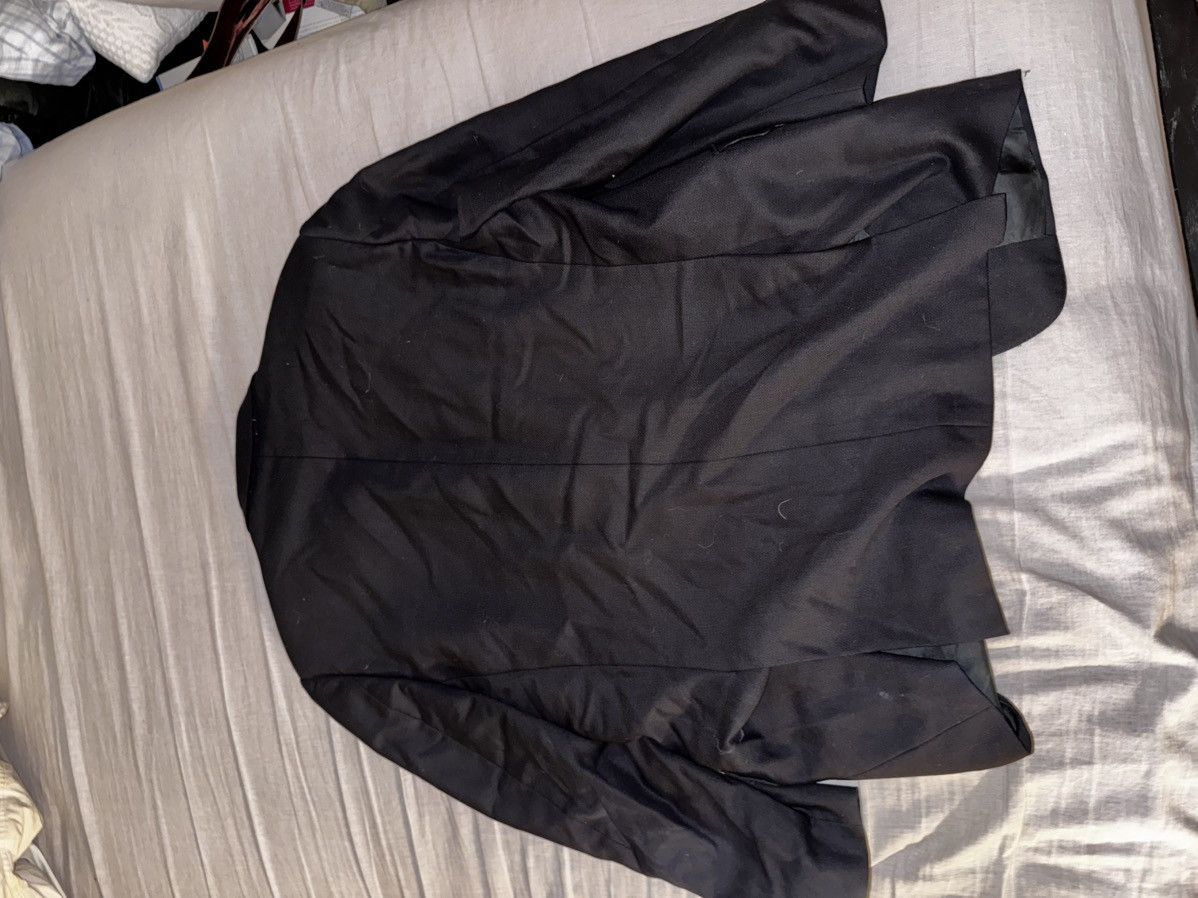 Ermenegildo Zegna Ermenegildo Zegna Black Sport Coat – 44R – 100% Wool Size 44R - 10 Thumbnail