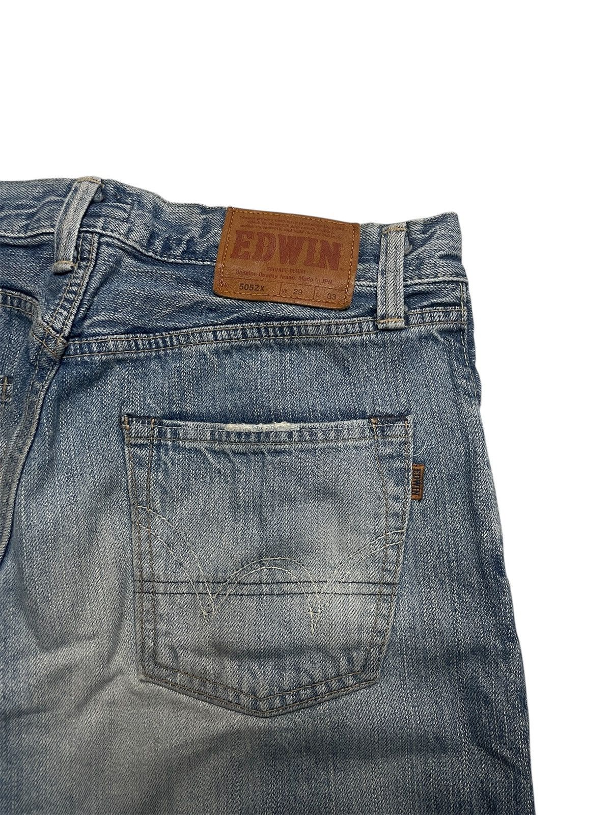 DENIM TEARS × Edwin Vintage❤️‍🔥EDWIN 505ZX Selvedge Denim Size US 30 / EU 46 - 8 Thumbnail