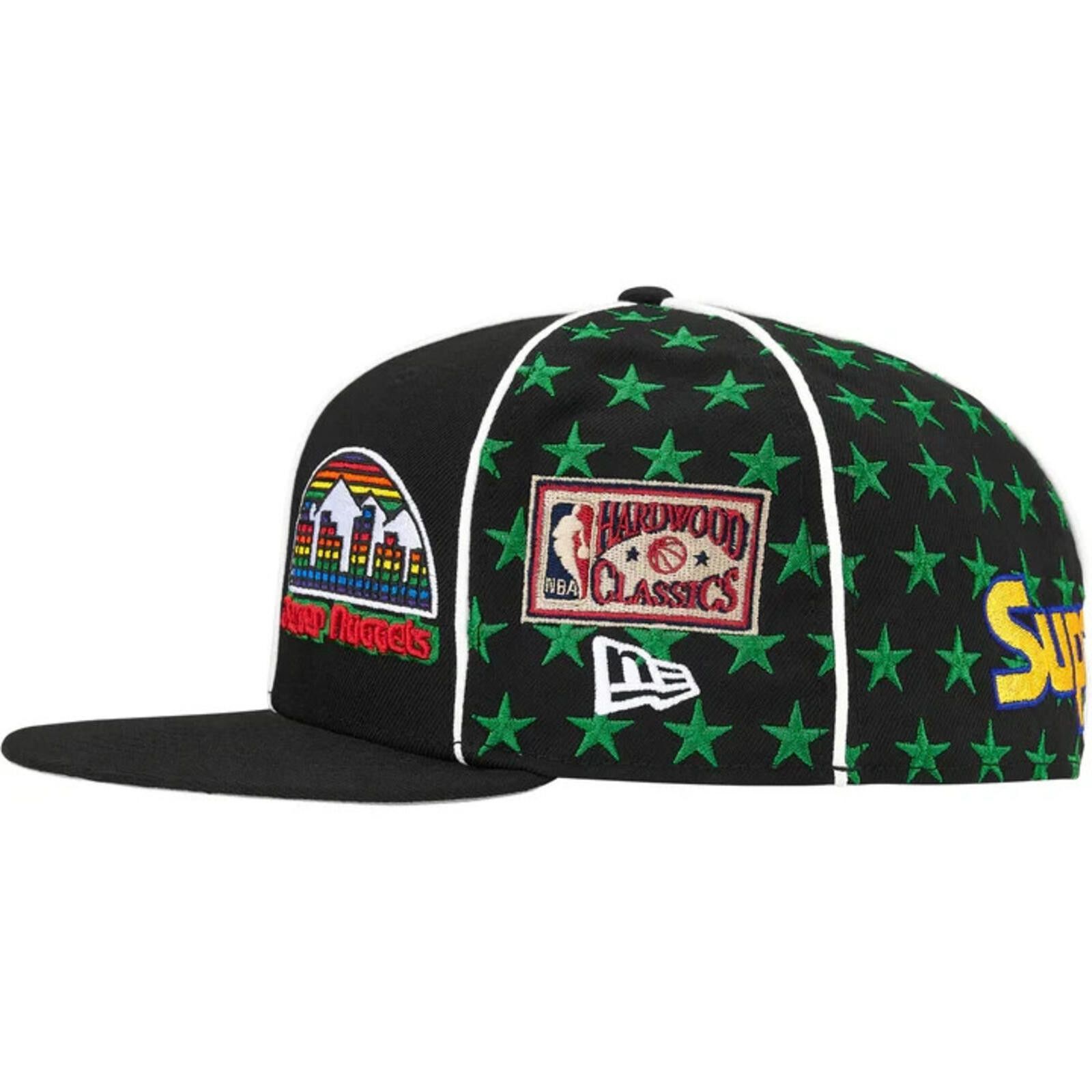 New Era Supreme Mitchell & Ness Teams New Era 59Fifty Fitted Hat Size ONE SIZE - 3 Thumbnail