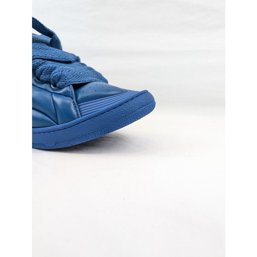 Lanvin o1rshd1 Curb XL Low Top Sneakers in Blue Size US 11 / EU 44 - 6 Thumbnail