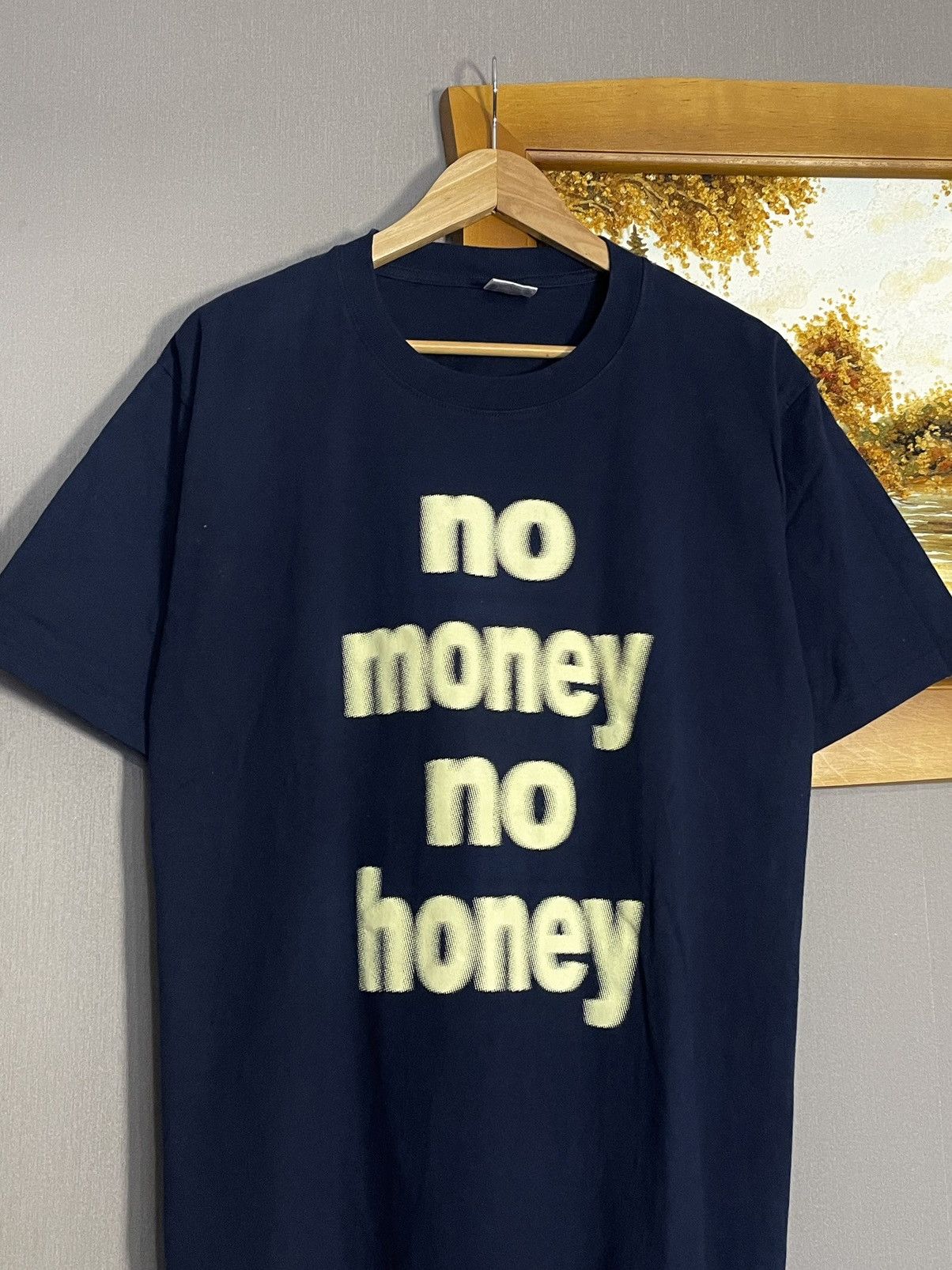Vintage Vintage Adult Y2K No Money No Honey Blur T-shirt Size US L / EU 52-54 / 3 - 2 Thumbnail