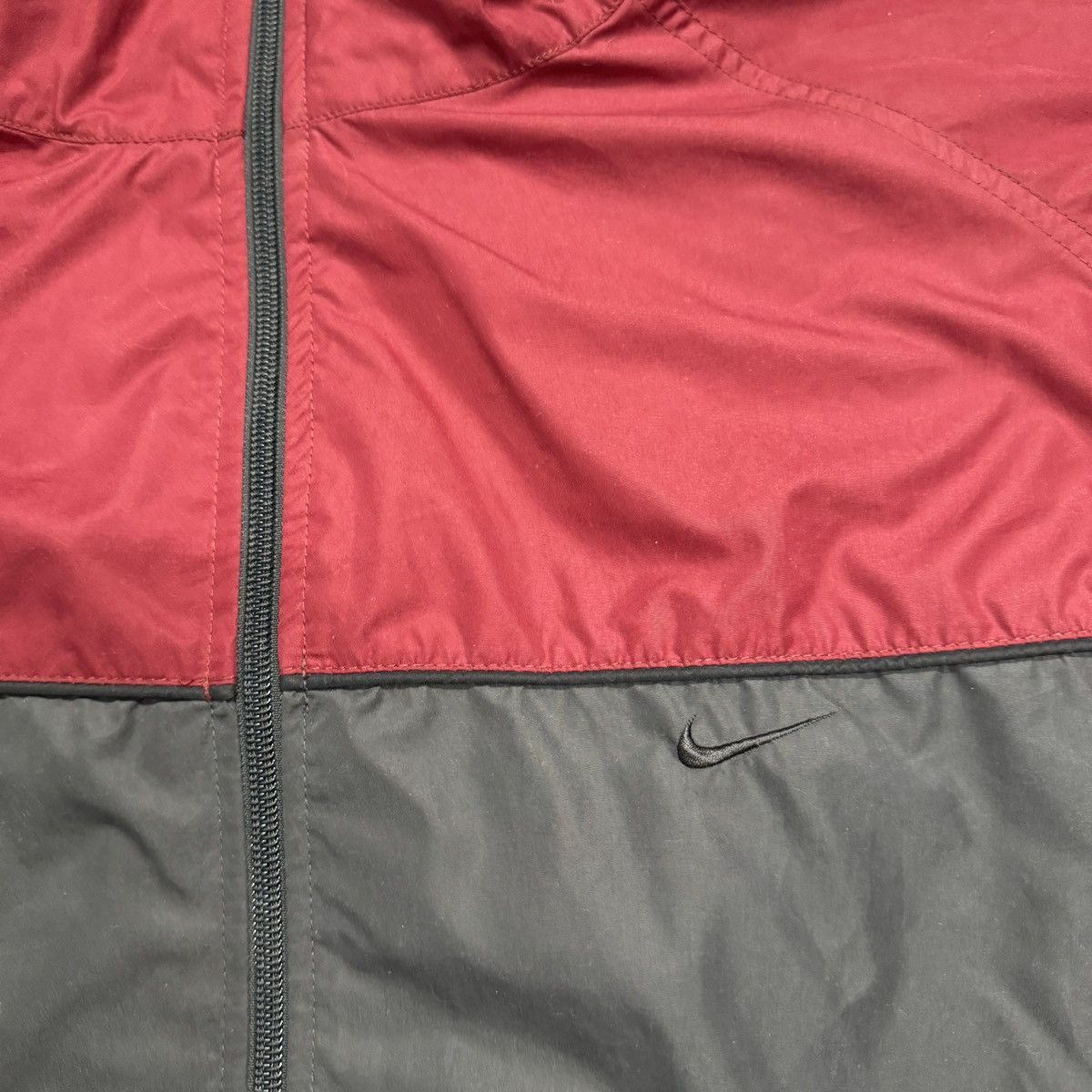 Nike × Vintage Vintage Y2K Nike Silver Tag Windbreaker Full Zip Jacket XXL Size US XXL / EU 58 / 5 - 3 Thumbnail