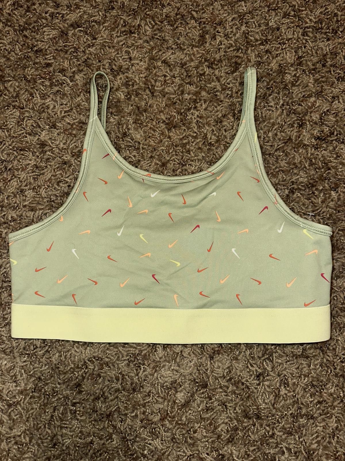 Nike Nike Big Kids (Girl’s) One Bra Logo Print Sports Bra Sample Size XXS / US 00 / IT 34 - 1 Thumbnail