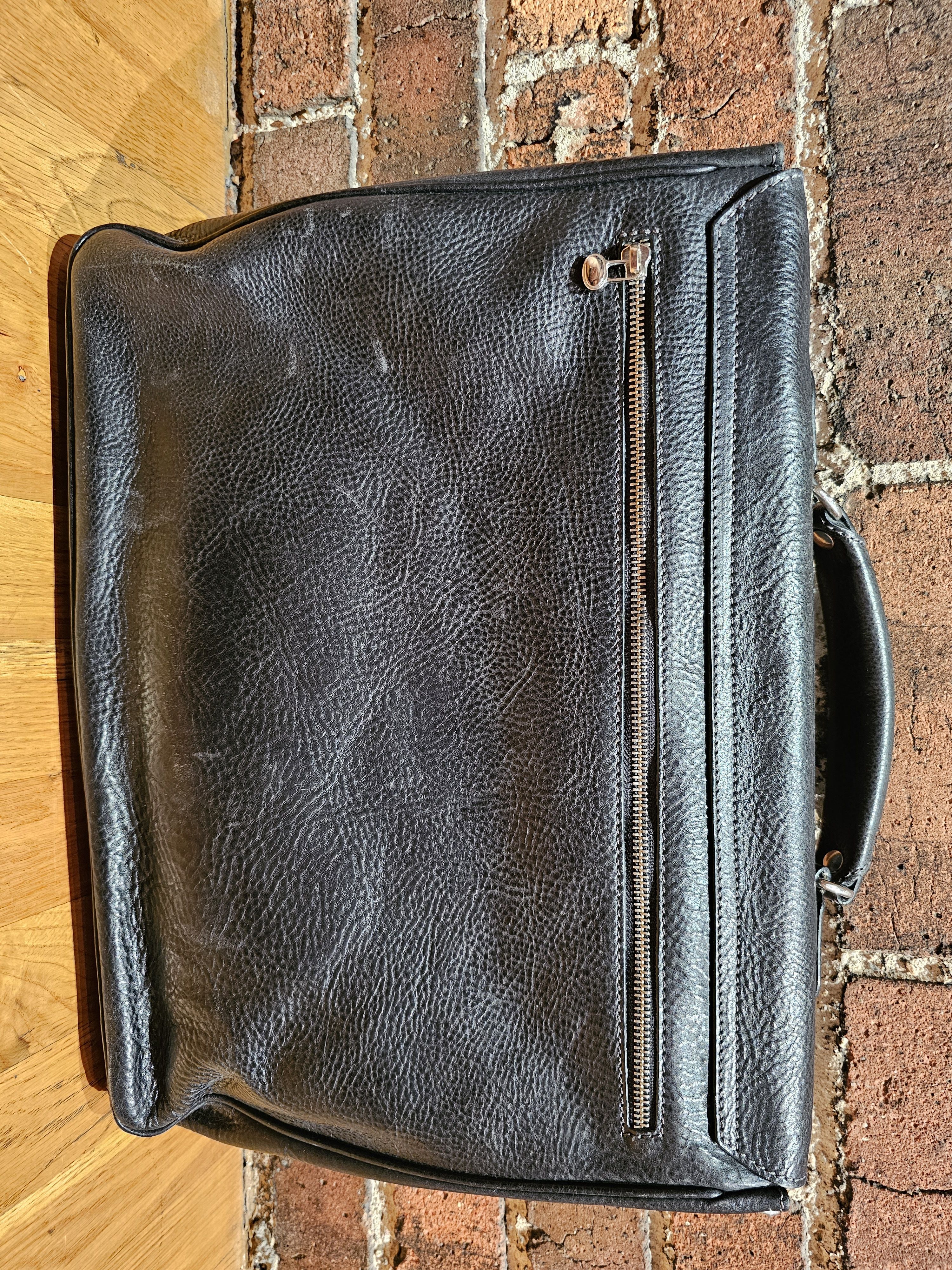 Other Pebbled leather briefcase from Scuola del Cuoio (Florence) Size ONE SIZE - 4 Thumbnail