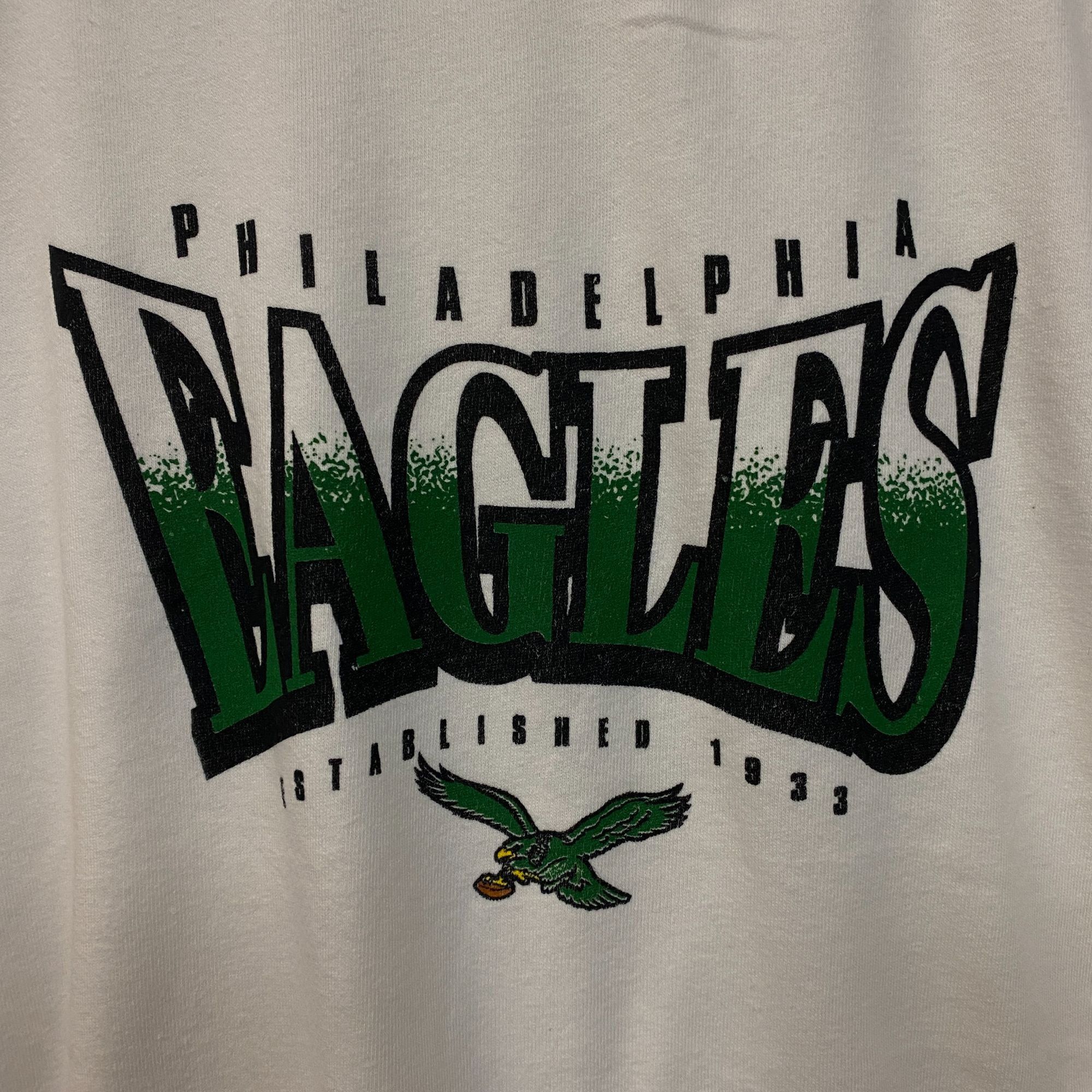 Junk Food Junk Food Clothing Philadelphia Eagles Logo Crop Crewneck Sw Size S / US 4 / IT 40 - 2 Thumbnail