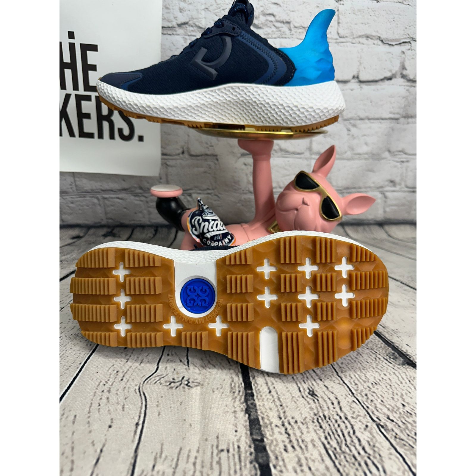G/FORE G/Fore Gfore MG4X2 Knit Hybrid Golf Shoes Mens 7.5 Blue Size US 8 / EU 41 - 7 Thumbnail