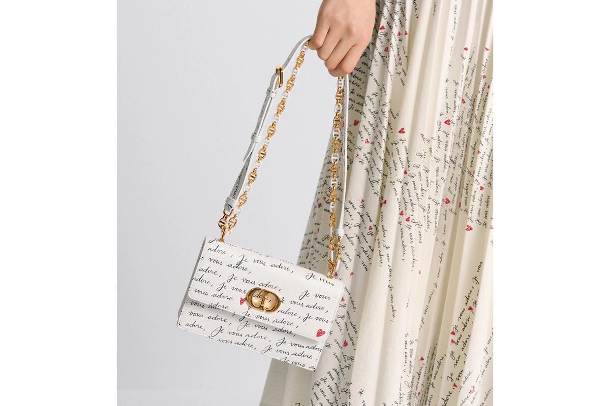 Dior o1bcso1str0226 Size:OS/Miss Caro Mini Bag in White/Black Size ONE SIZE - 7 Thumbnail