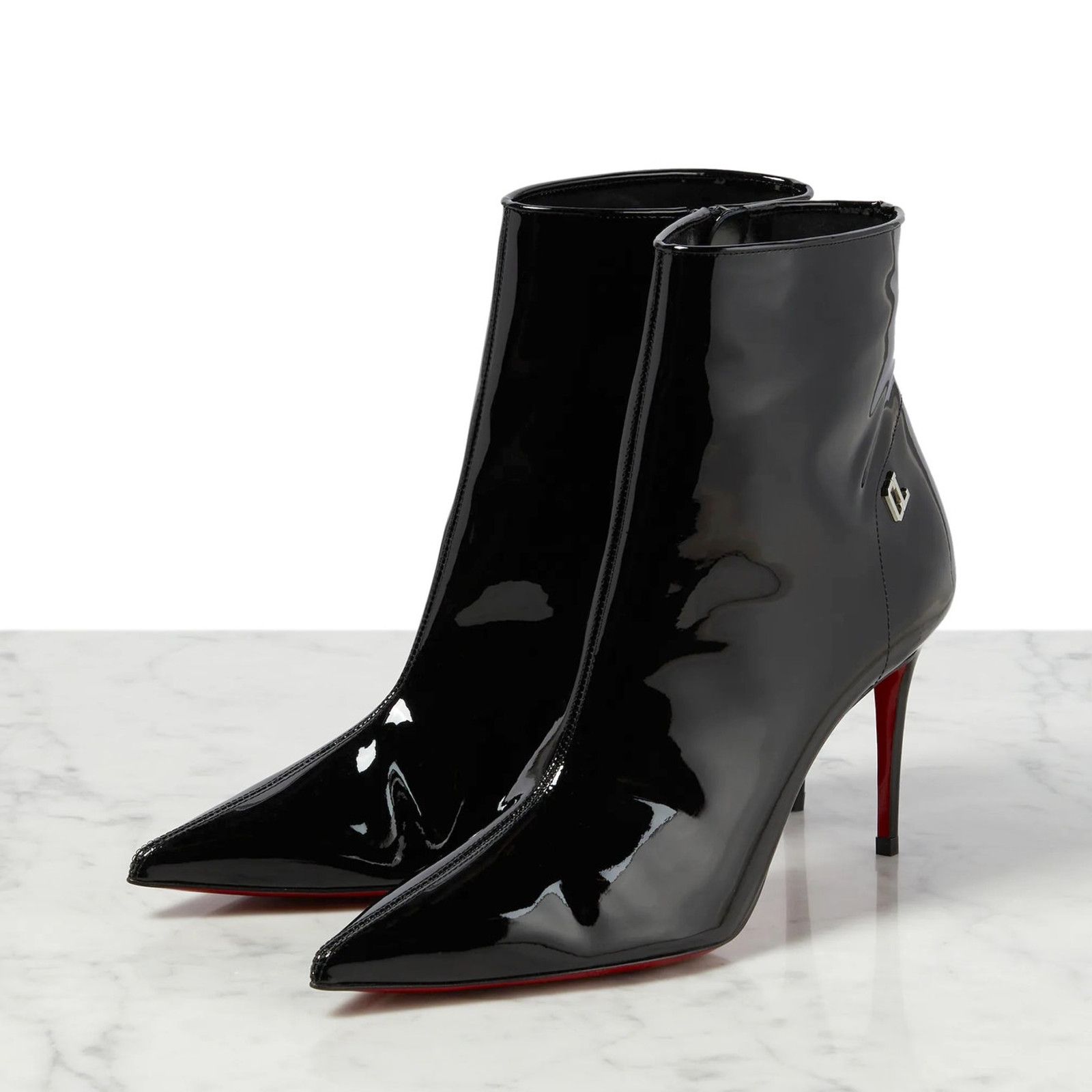 Christian Louboutin Christian Louboutin Sporty Kate Patent Boots Black 37.5 Size US 7.5 / IT 37.5 - 6 Thumbnail