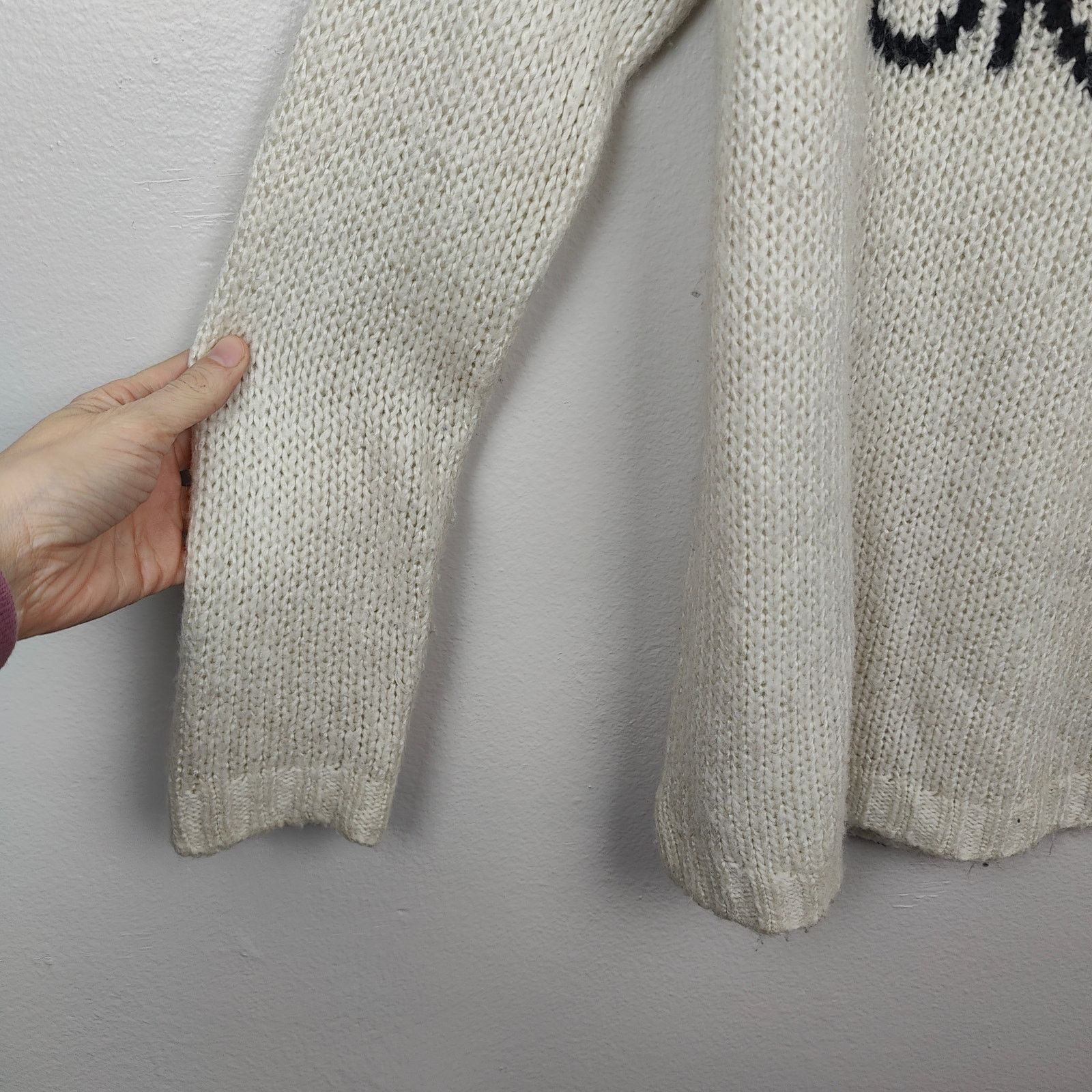 Other Wooden Ships Ski Bum Sweater Womens XS S Off-White Knit Size US S / EU 44-46 / 1 - 5 Thumbnail
