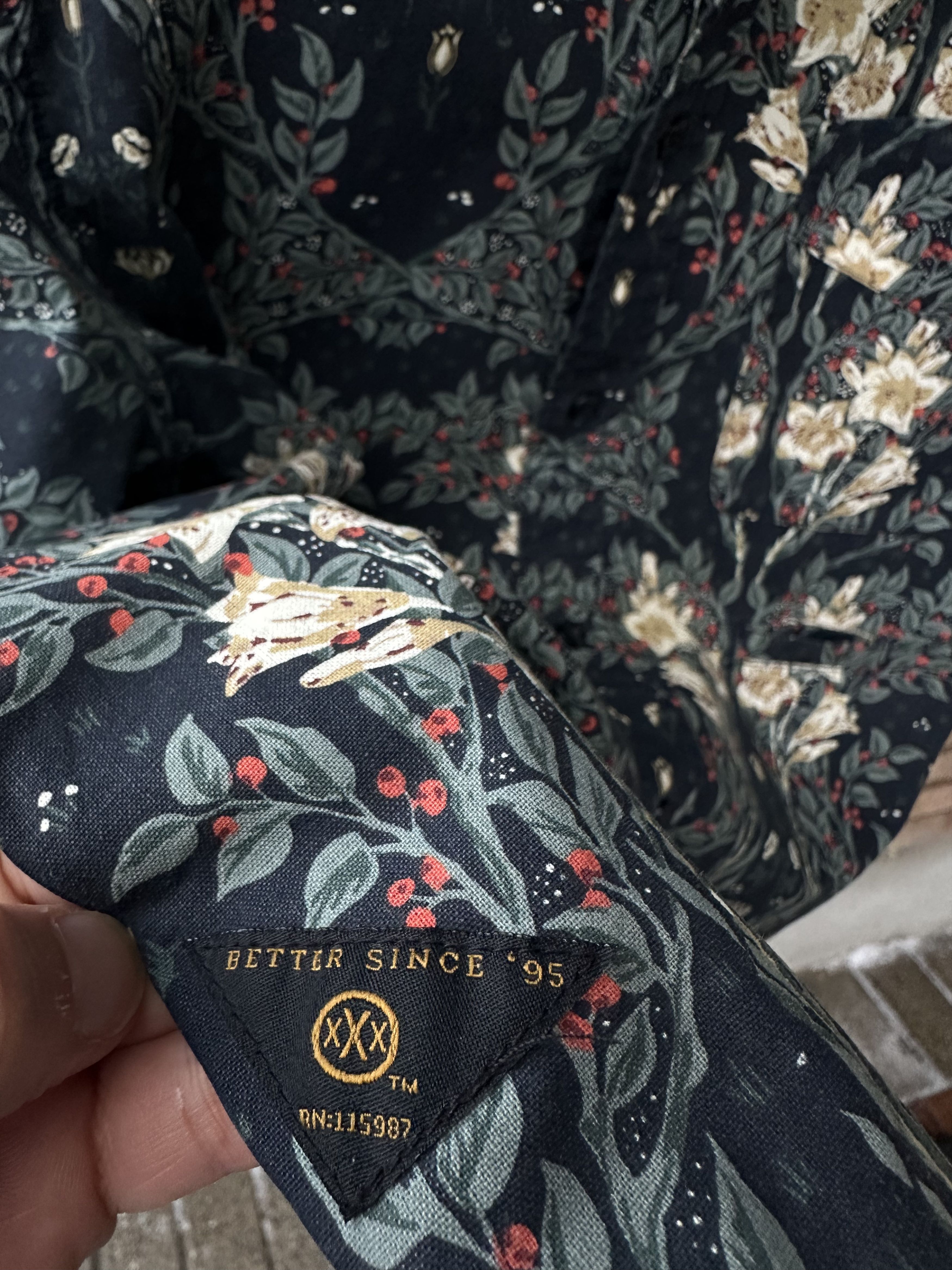 10 Deep Cherry Blossom Shirt Size US S / EU 44-46 / 1 - 4 Thumbnail