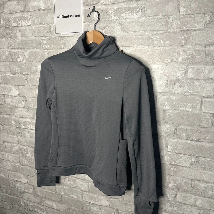 Nike Nike Women's Therma FIT Swift Element Turtleneck Running Top Size XS / US 0-2 / IT 36-38 - 3 Thumbnail