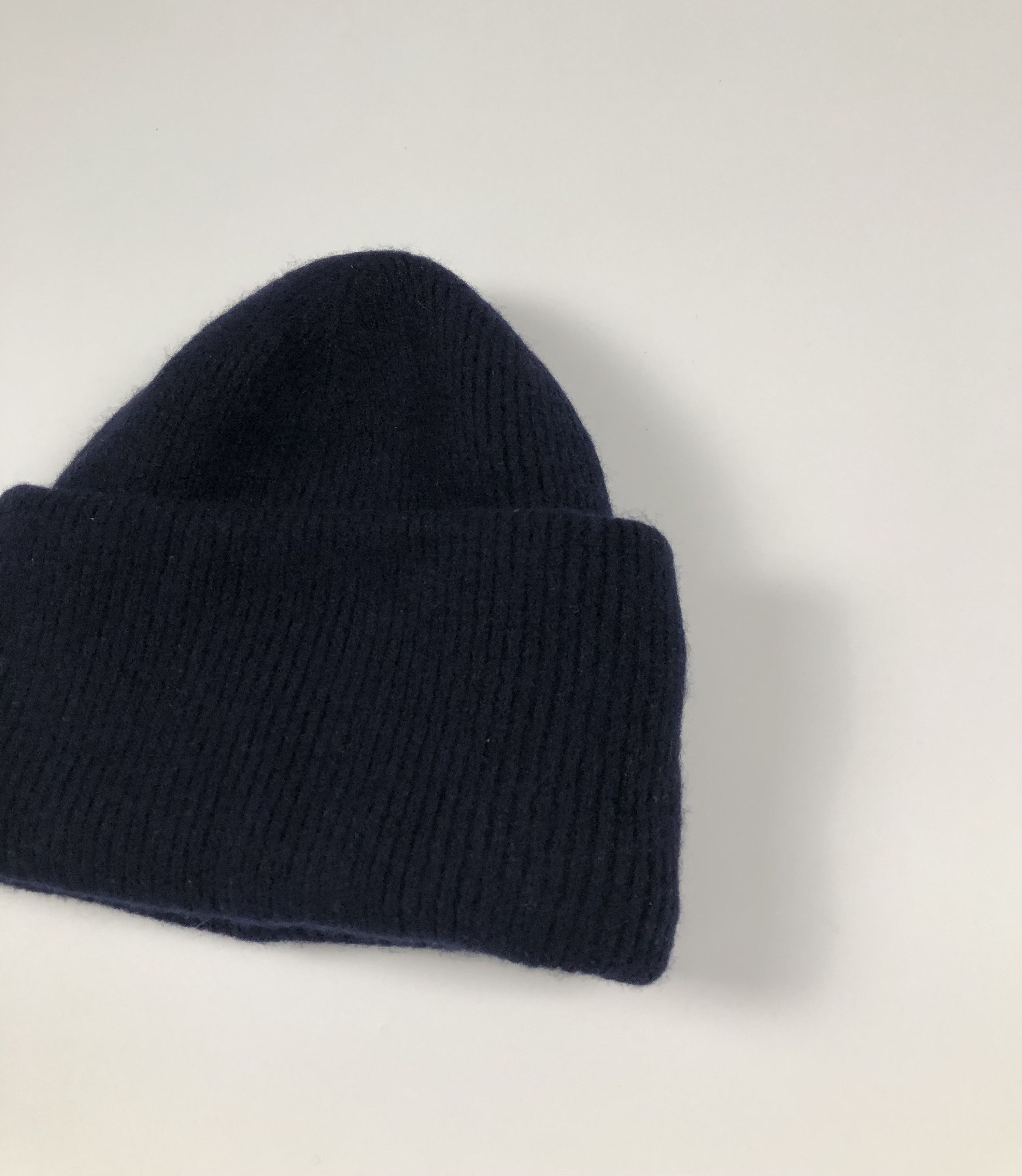 Arket Arket Navy Wool Beanie Size ONE SIZE - 2 Thumbnail