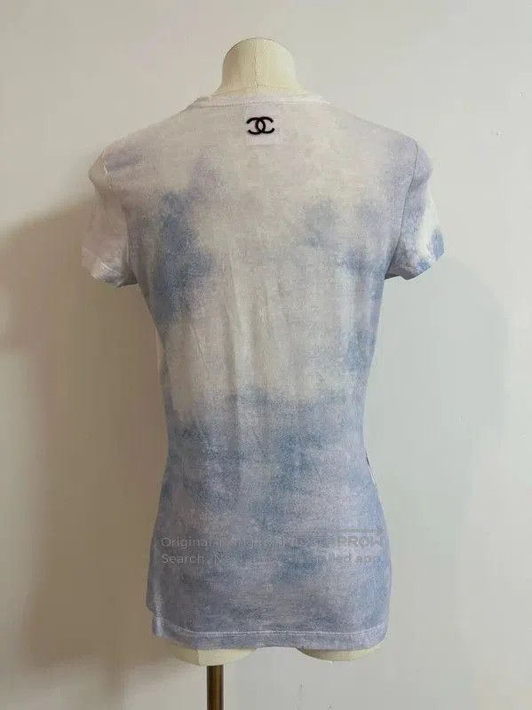 Chanel Chanel Multicolor Graphic Cotton T-shirt . Size XS / US 0-2 / IT 36-38 - 3 Thumbnail