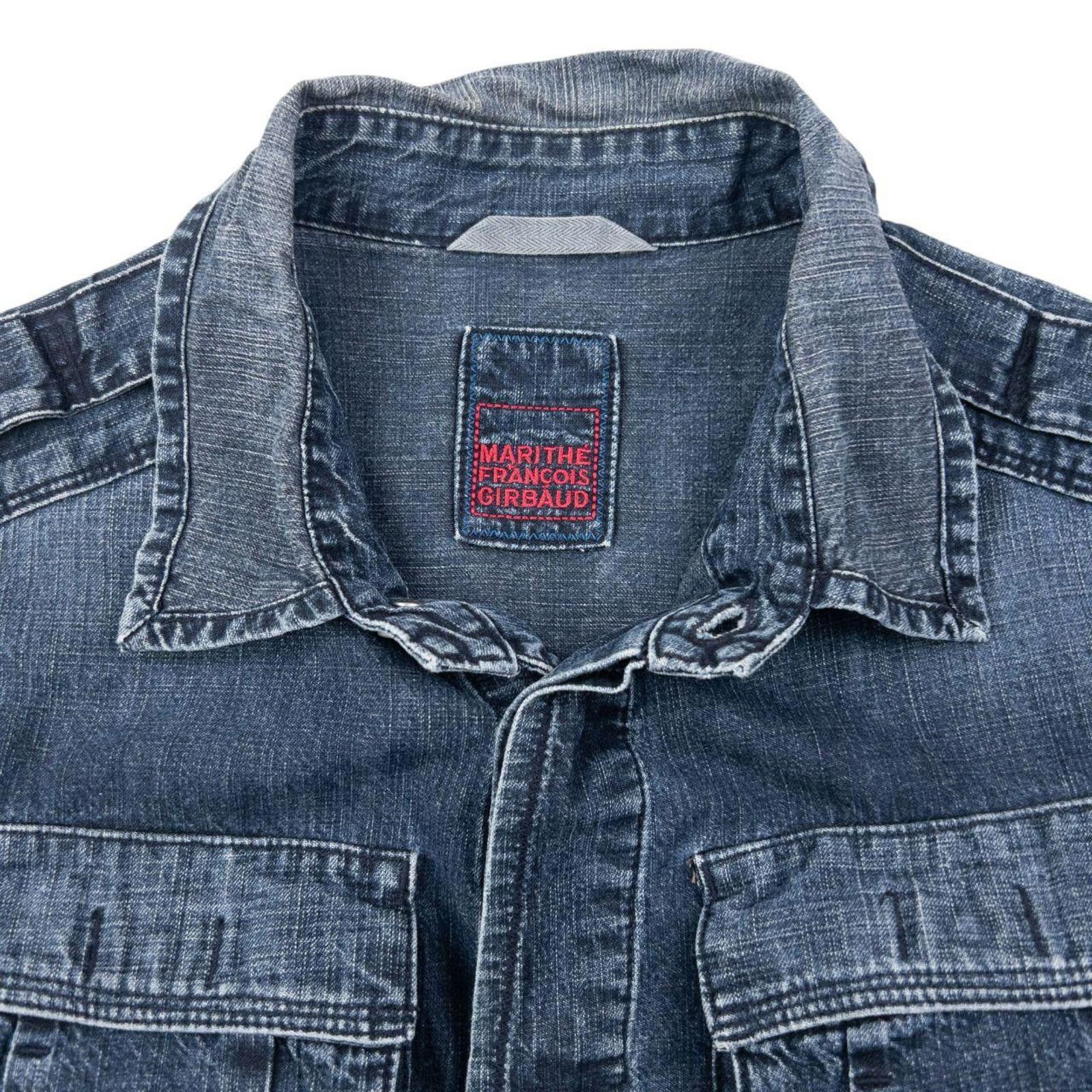 Marithe + Francois Girbaud Vintage 2000s Marithe + Francois Girbaud Denim Jacket Size M Size US L / EU 52-54 / 3 - 3 Thumbnail