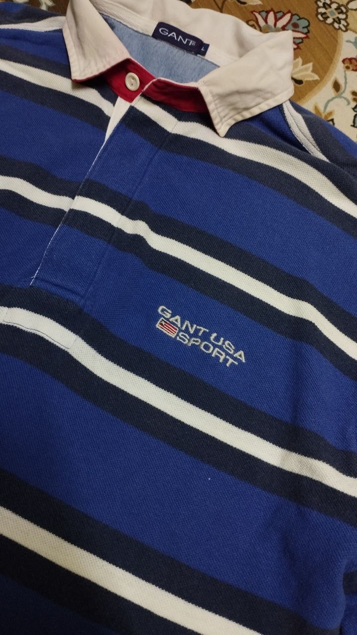 Gant GANT USA SPORT Rugby striped polo short sleeve size L Size US L / EU 52-54 / 3 - 3 Thumbnail