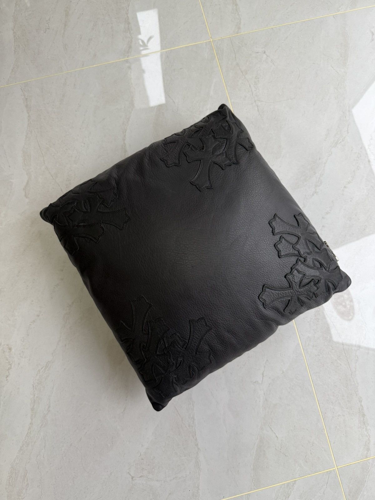 Chrome Hearts Chrome Hearts Black Cross Patched Pillow Large Size ONE SIZE - 8 Thumbnail