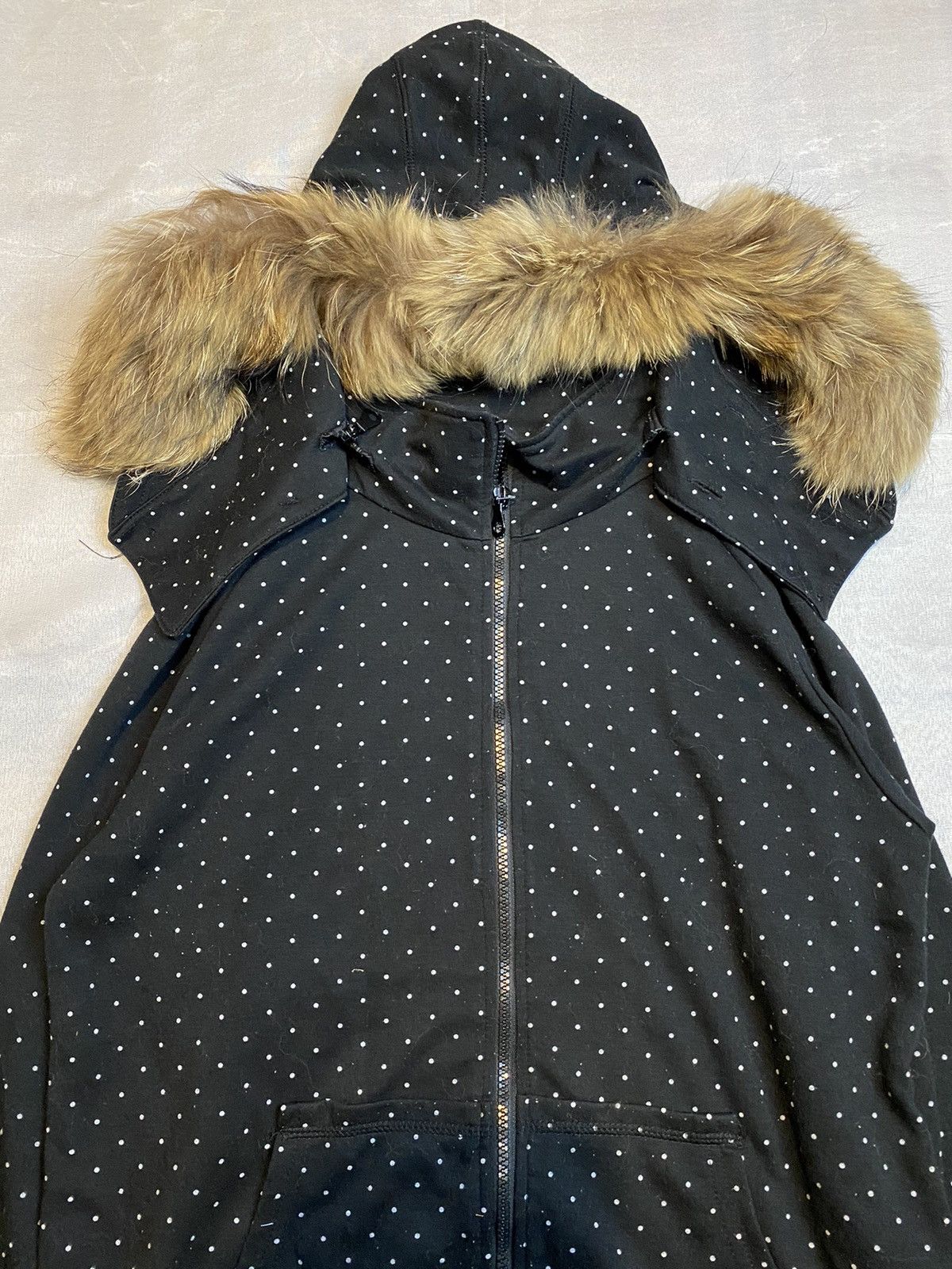 If Six Was Nine × Japanese Brand × Le Grande Bleu (L.G.B.) Fur hoodie jungle strom polka ifsxstyle lgb Size US M / EU 48-50 / 2 - 2 Thumbnail