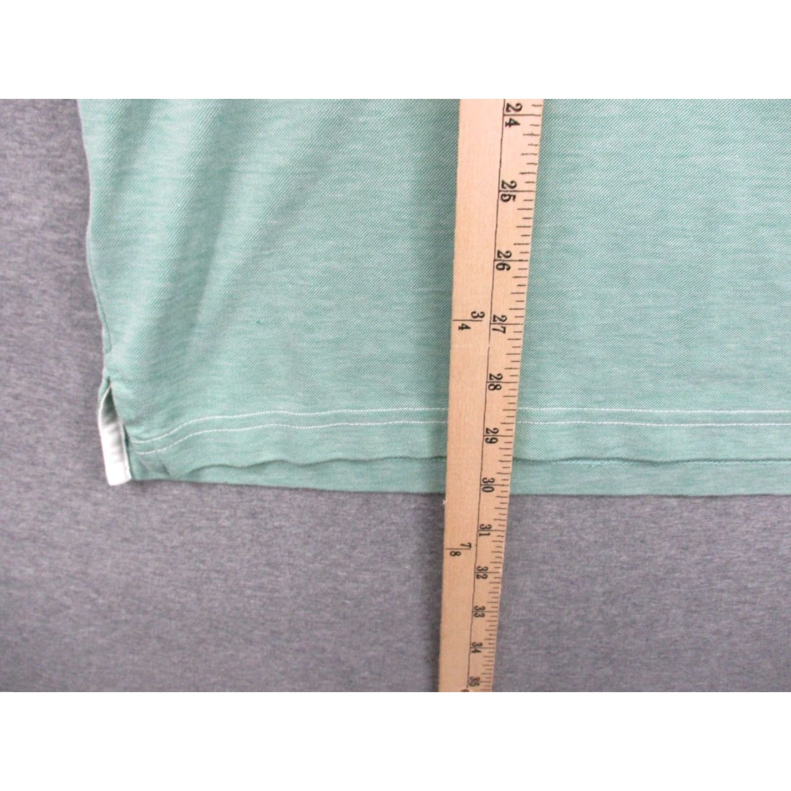 TravisMathew Travis Mathew Polo Shirt Mens Large Short Sleeve Green Pangeatwo Consulting Size US L / EU 52-54 / 3 - 6 Thumbnail
