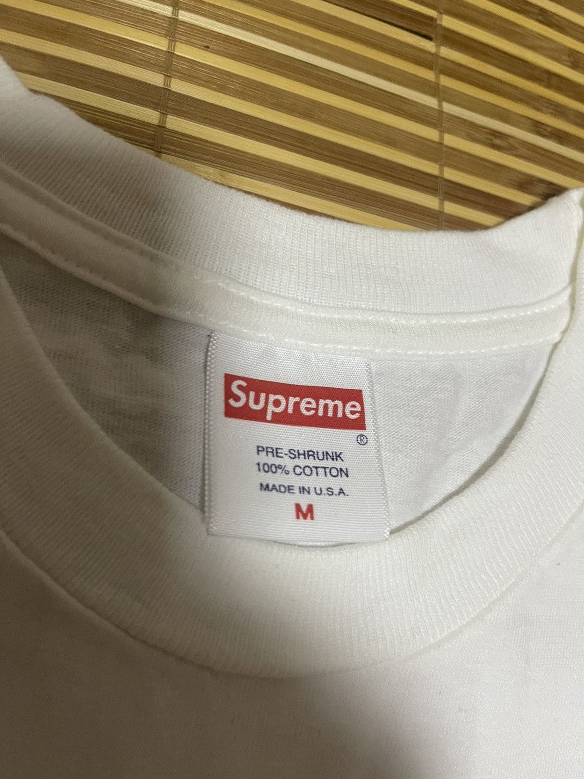Supreme Supreme gonz logo White tee Size US M / EU 48-50 / 2 - 3 Thumbnail