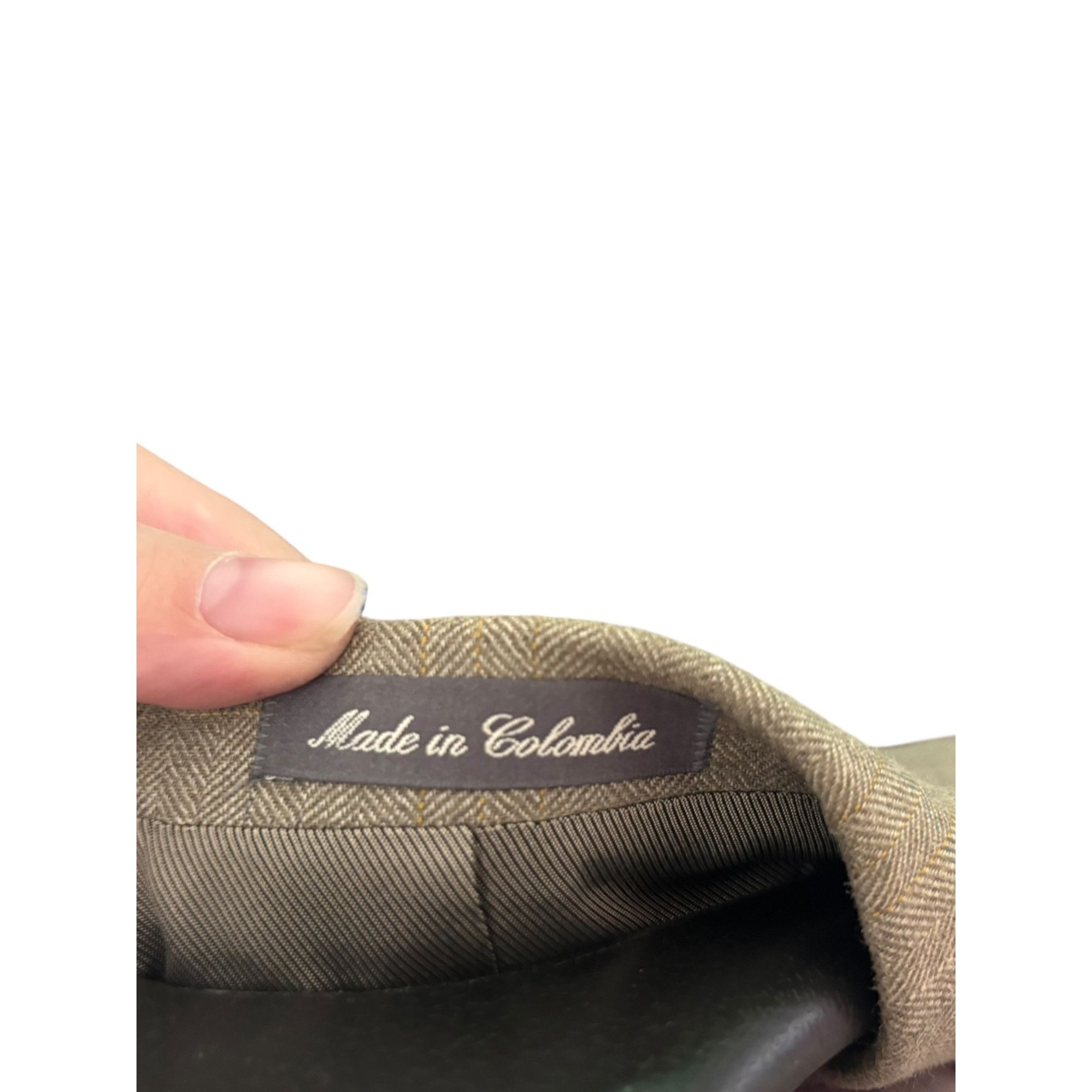 Oscar De La Renta Oscar de la Renta Men’s Blazer – Size 40R – Classic Wool - N Size 40R - 8 Thumbnail