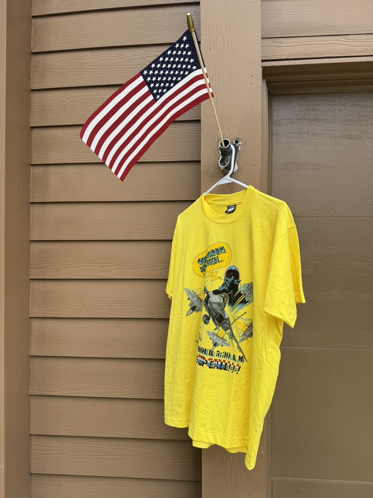 Vintage Vintage 1991 Gulf War Desert Storm Screen Stars Tee XL NWT L Size US XL / EU 56 / 4 - 10 Thumbnail