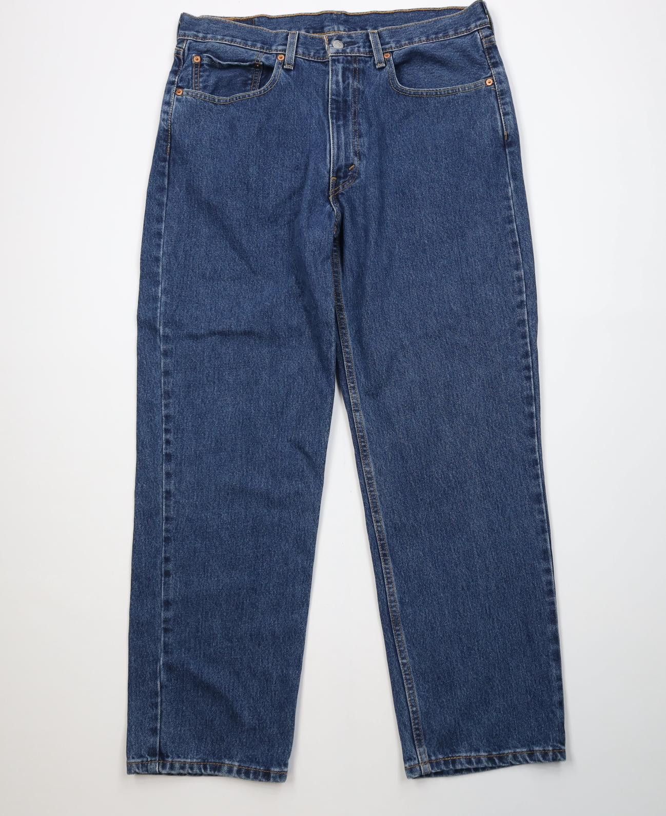 Levi's Vintage Y2K Levis 550 Relaxed Fit Denim Jeans Blue Cotton Size US 36 / EU 52 - 1 Thumbnail