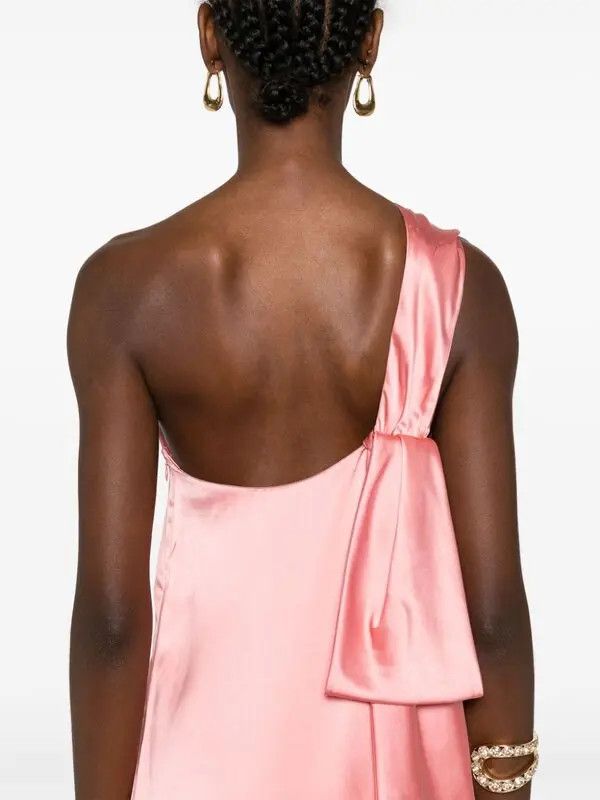Lanvin o1y0326 Maxi Dress in Antique Rose Size S / US 4 / IT 40 - 4 Thumbnail