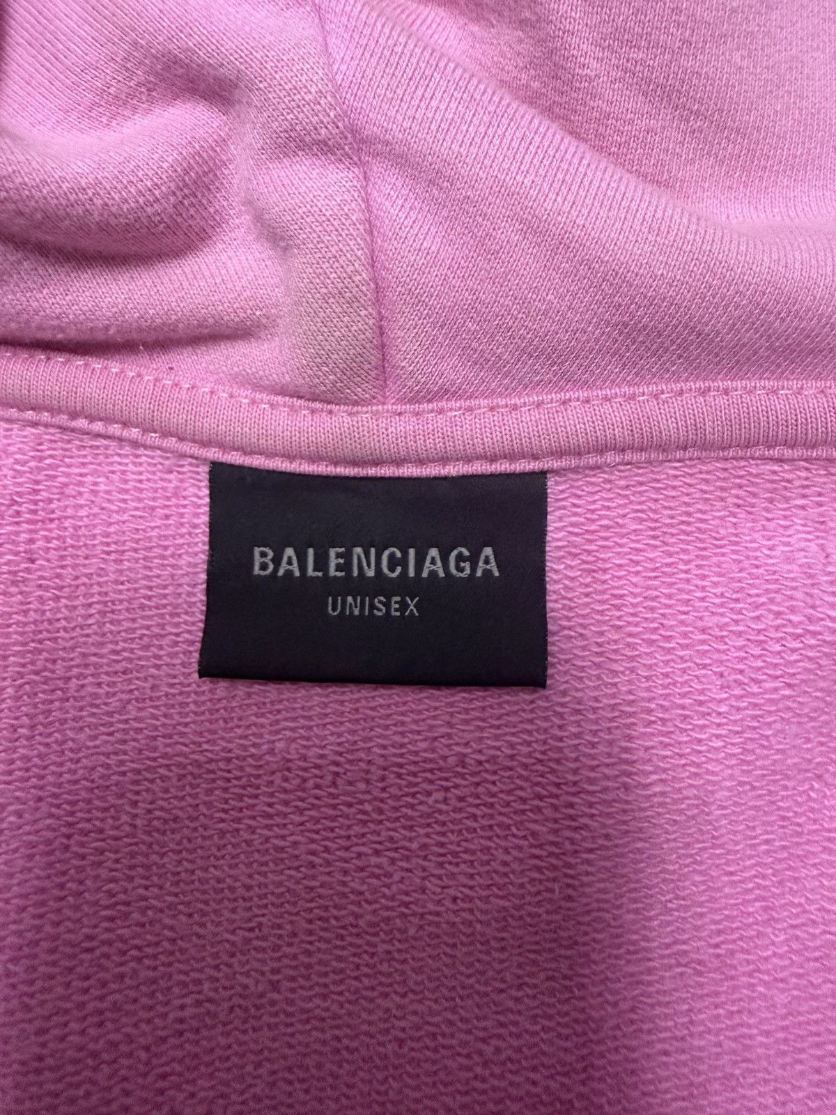 Balenciaga AW22 Balenciaga Pink Polo Hoodie size 2 Size US M / EU 48-50 / 2 - 2 Thumbnail