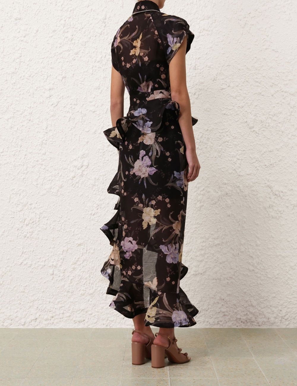 Zimmermann oc11z0825 Eden Waterfall Skirt in Multicolor Size 30" / US 8 / IT 44 - 4 Thumbnail