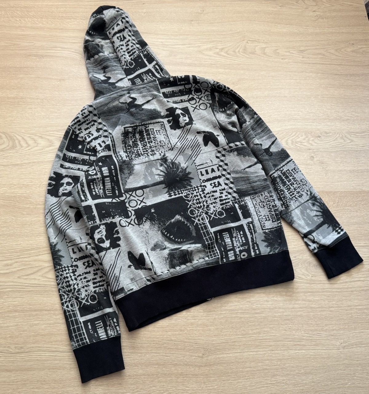 UNIONBAY Vintage 00s Unionbay y2k All Over Print Rap Hip-Hop Full Zip Size US M / EU 48-50 / 2 - 5 Thumbnail