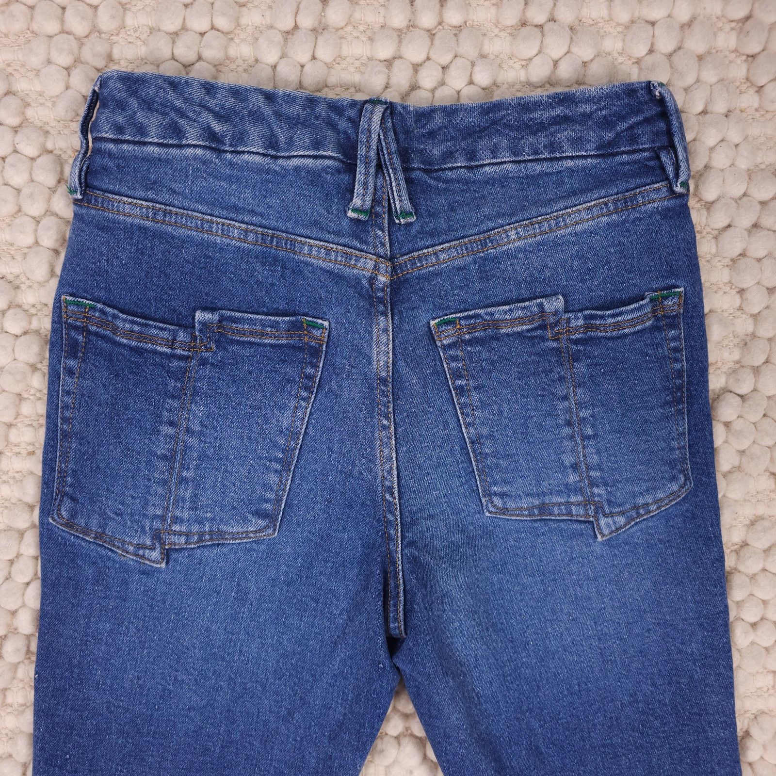 Good American Good American Good Classic Jeans Indigo Sz 4 Size 27" / US 4 / IT 40 - 9 Thumbnail