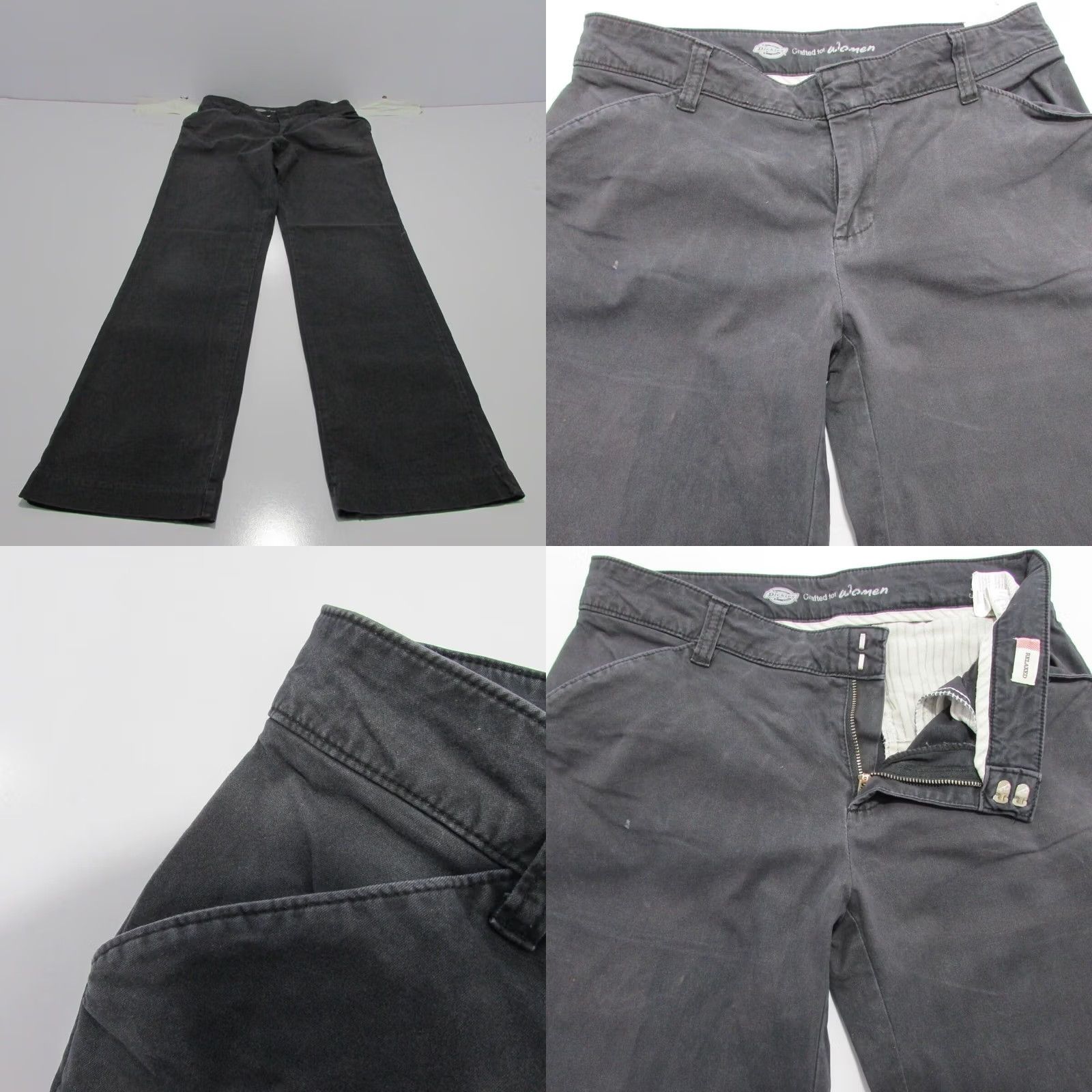 Dickies Dickies Stretch Women’s Work Pants Relaxed straight W30 / L31 UK12 SKU Y04090 Size 34" / US 12 / IT 48 - 8 Thumbnail